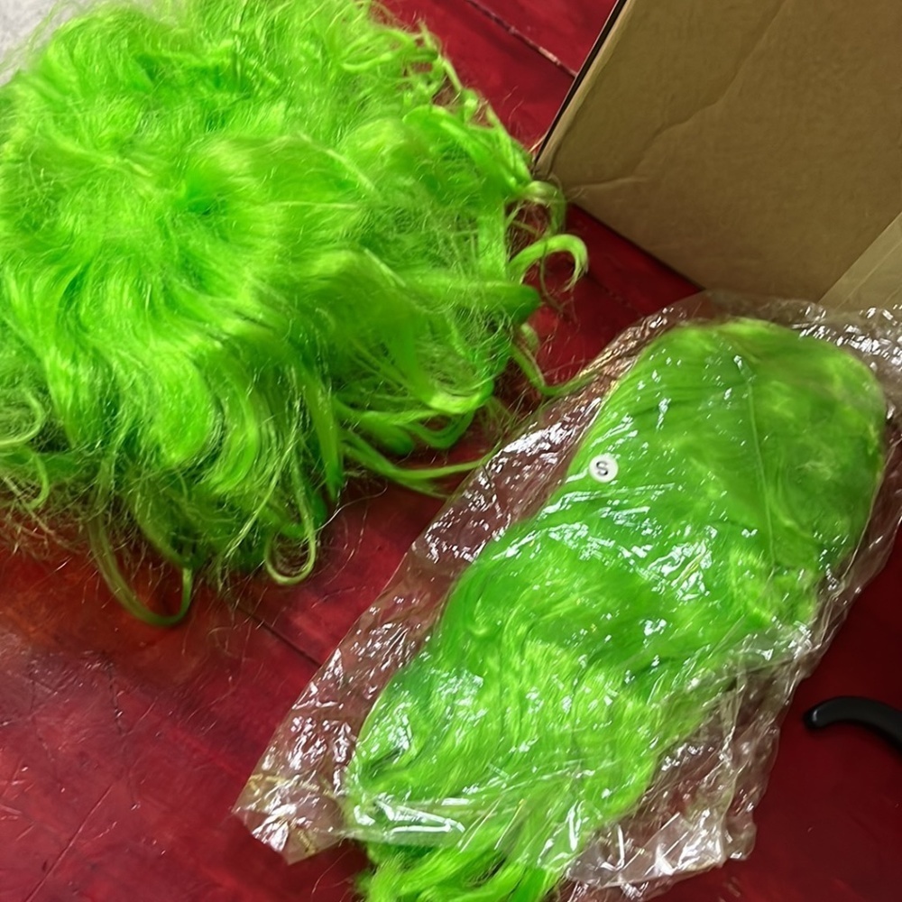 WIGs Lime Green HALLOWEEN COSTUME